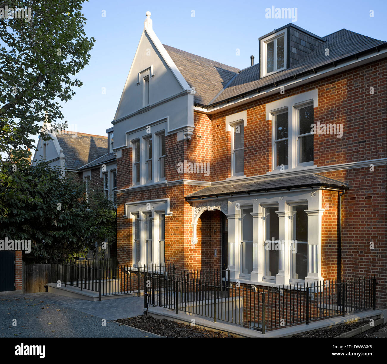 Flats on Grove Park, London, United Kingdom. Architect John Smart architects, 2013. Overall