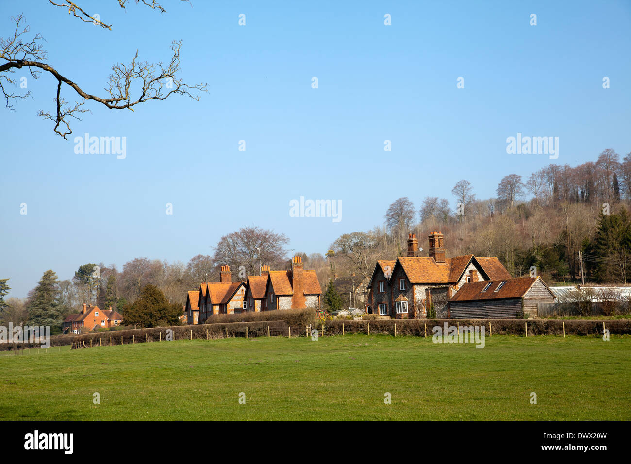 Hambleden village hires stock photography and images Alamy