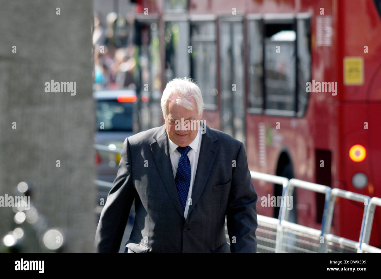 Chris Patten [Baron Patten of Barnes] Former British MP and Governor of Hong Kong Stock Photo