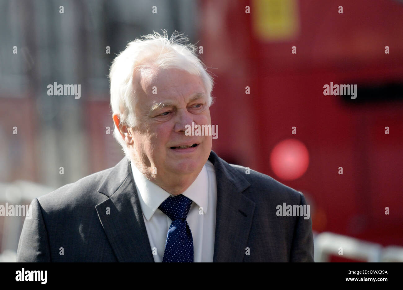 Chris Patten [Baron Patten of Barnes] Former British MP and Governor of Hong Kong Stock Photo