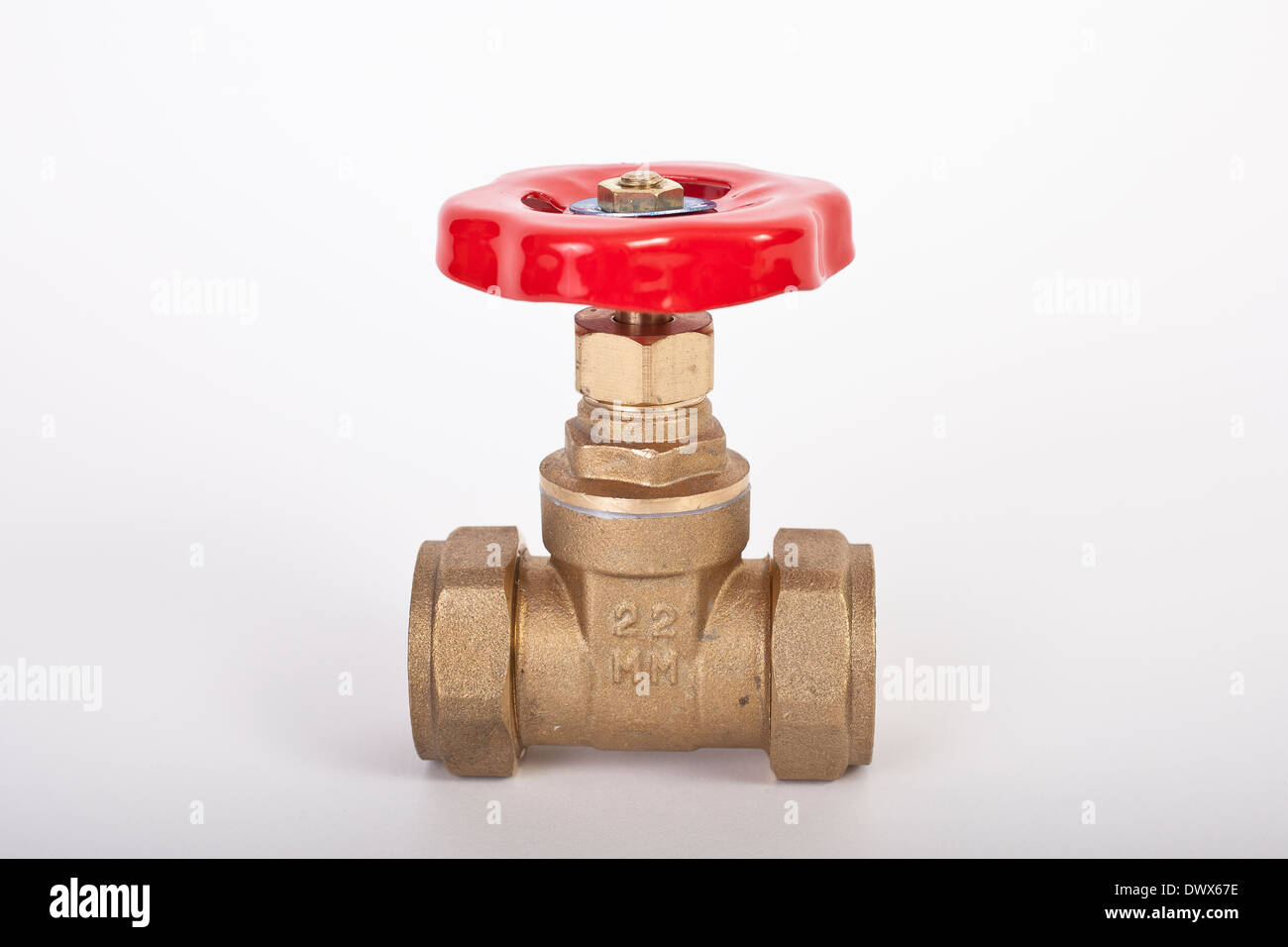 Compression Valve for plumbing, household DIY Stock Photo Alamy