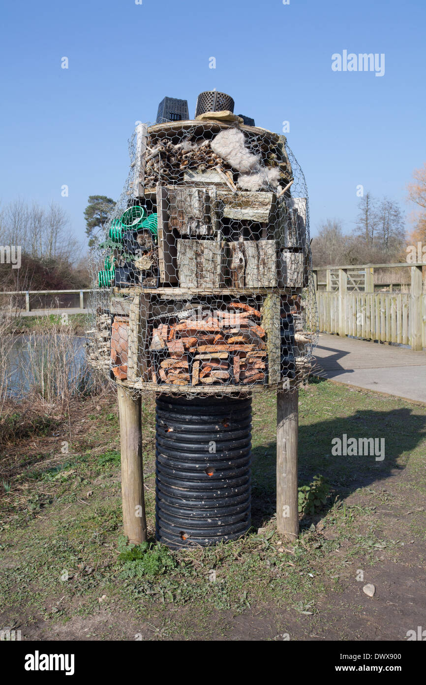 Man made insect habitat hires stock photography and images Alamy