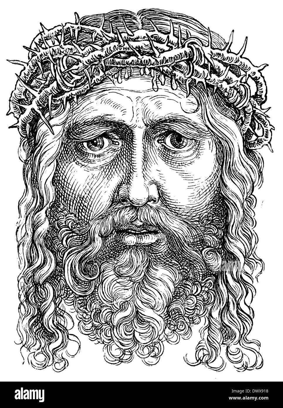 Ecce Homo. By Albrecht Dürer Stock Photo