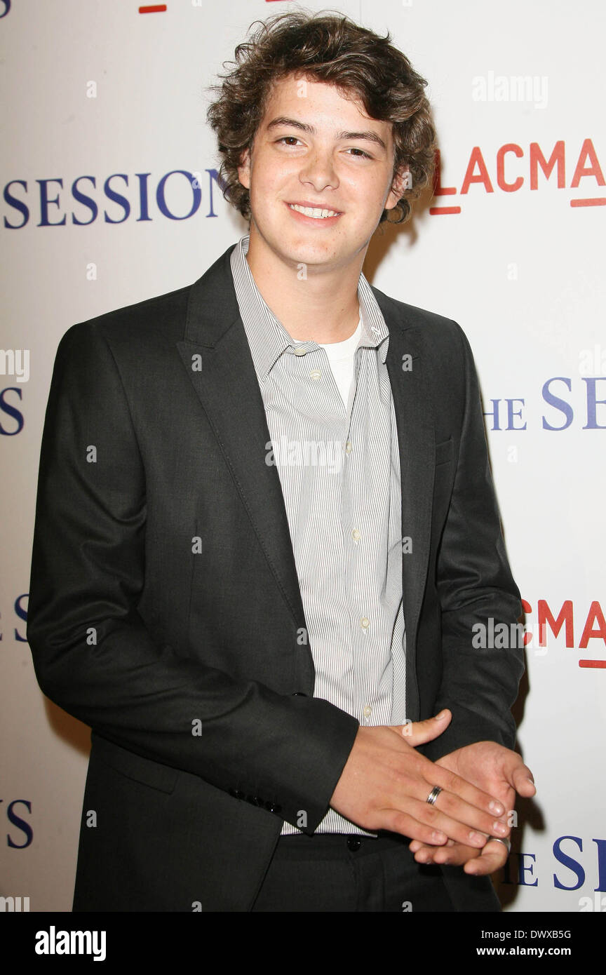 Israel Broussard Los Angeles Premiere of 'The Sessions', held at the