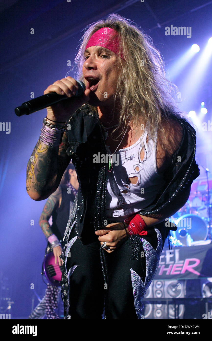 Michael Starr Steel Panther performing at Thebarton Theatre in Adelaide ...