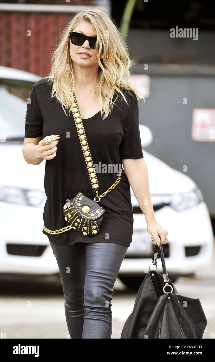 Fergie black eyed peas singer hires stock photography and images Alamy