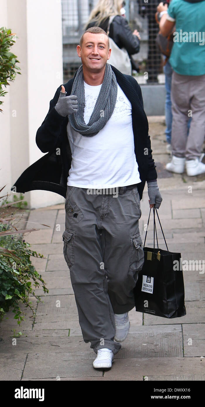 Christopher maloney x factor contestants arrive at the rehearsal
