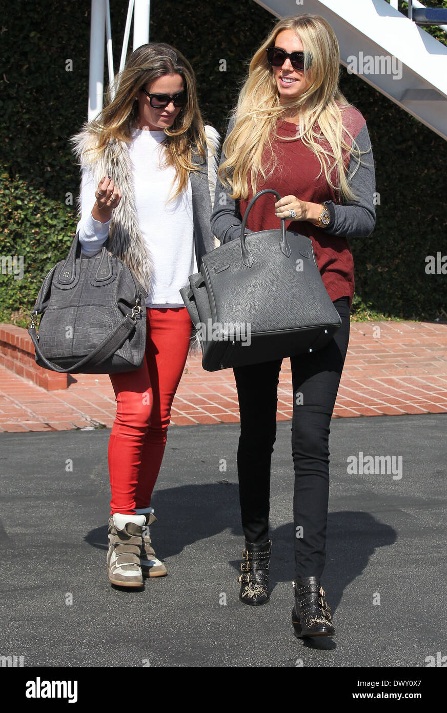 Petra Ecclestone shops at Melrose Place with a friend Los Angeles