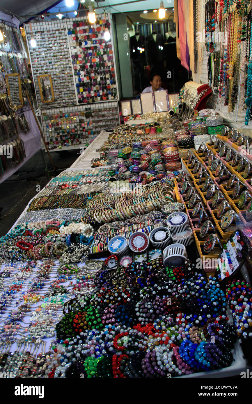 Costume jewelery stall market thailand hires stock photography and