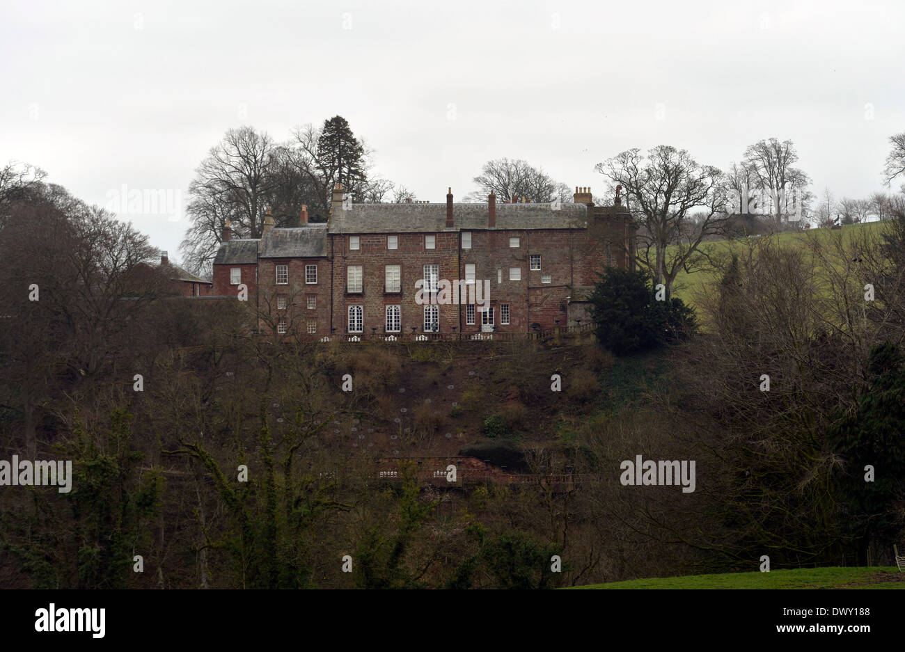 Corby Castle, Great Corby near Carlisle in Cumbria. 14th Mar, 2014 ...