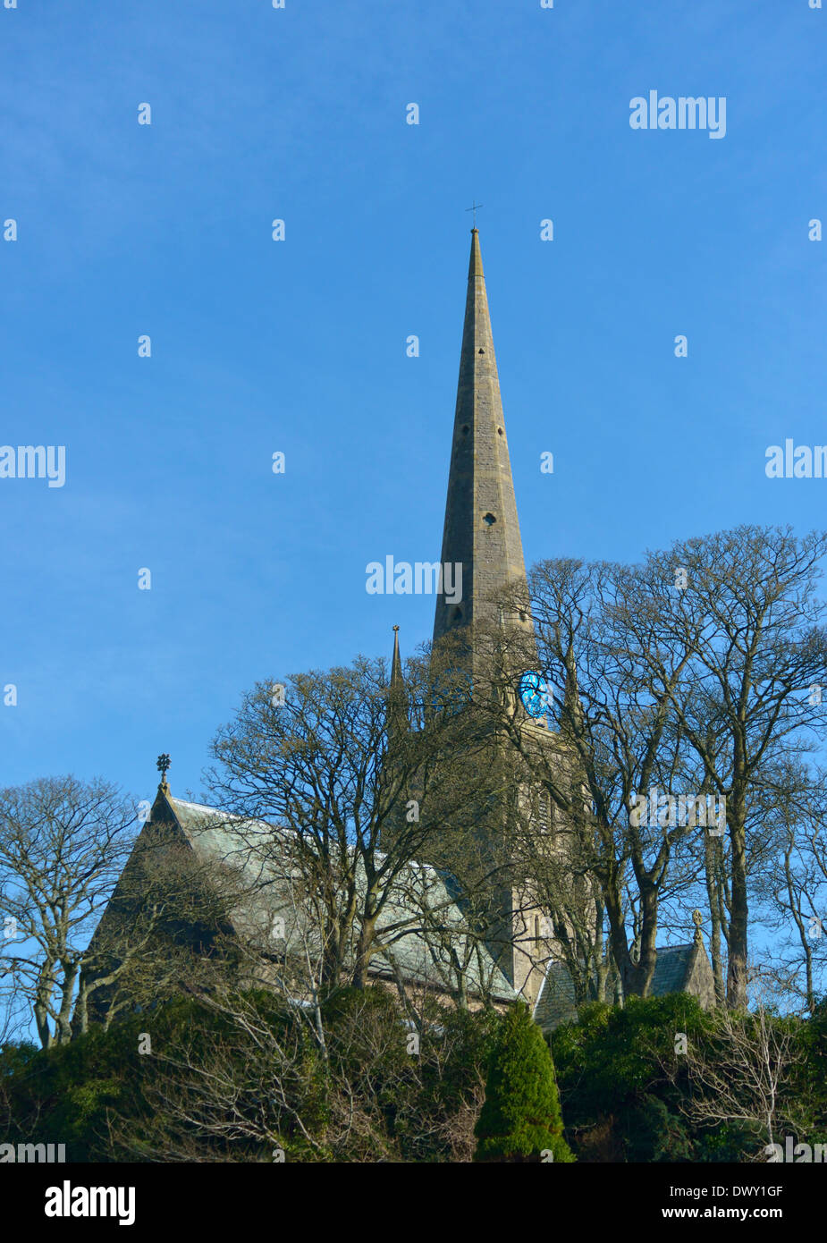 All Saints Church, Kirkgate, Cockermouth, Cumbria, England, United Kingdom, Europe. Stock Photo