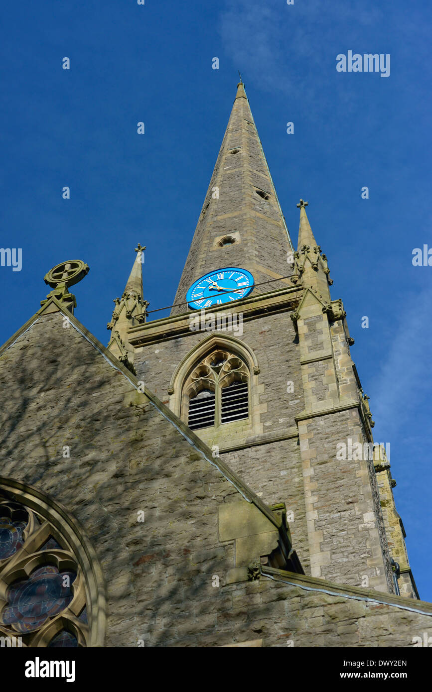 All Saints Church, Kirkgate, Cockermouth, Cumbria, England, United Kingdom, Europe. Stock Photo