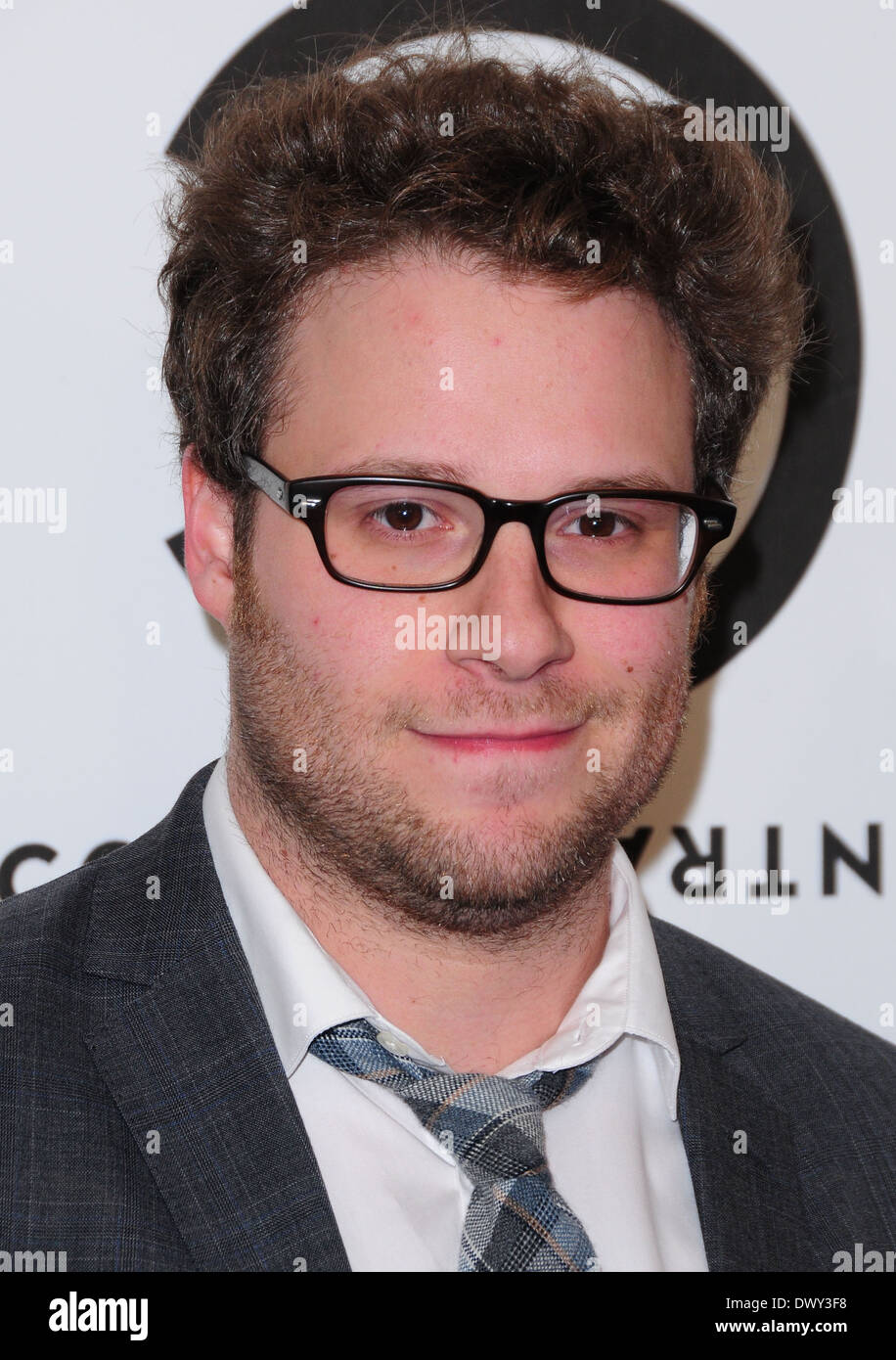 Seth Rogen Comedy Central's 'Night Of Too Many Stars: America Comes Together For Autism Programs' - Arrivals Featuring: Seth Rogen Where: New York City, New York, United States When: 13 Oct 2012 Stock Photo