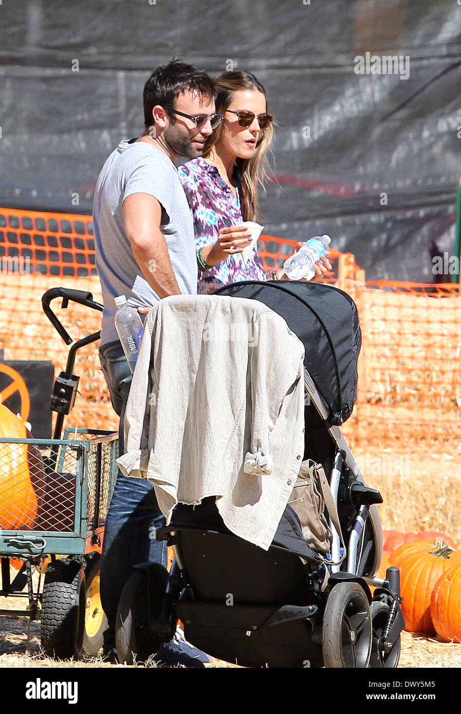 Alessandra Ambrosio, Jamie Mazur Celebrity moms and their kids head to