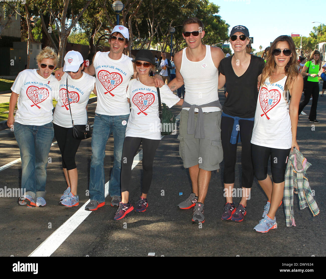 Anel Gorham, Christopher Gorham, Tammy Lynn Michaels, Leslie Bibb and