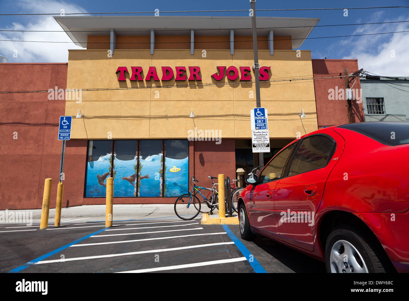 Trader Joe's In California, Picture Taken In March 2013. Parking With ...