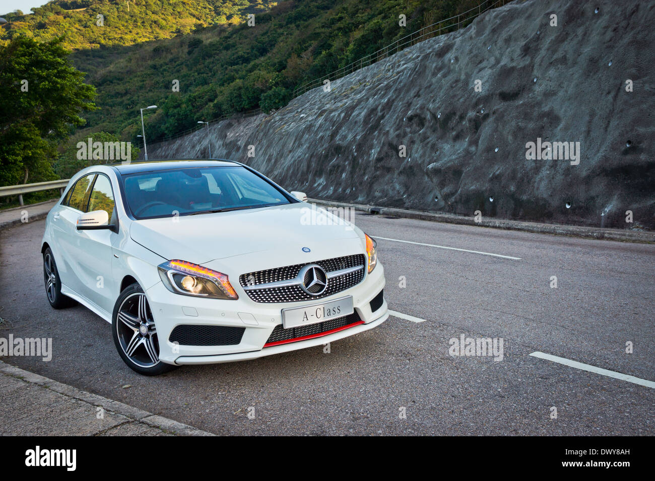 Mercedes-Benz A-Class in 2012 Model Stock Photo