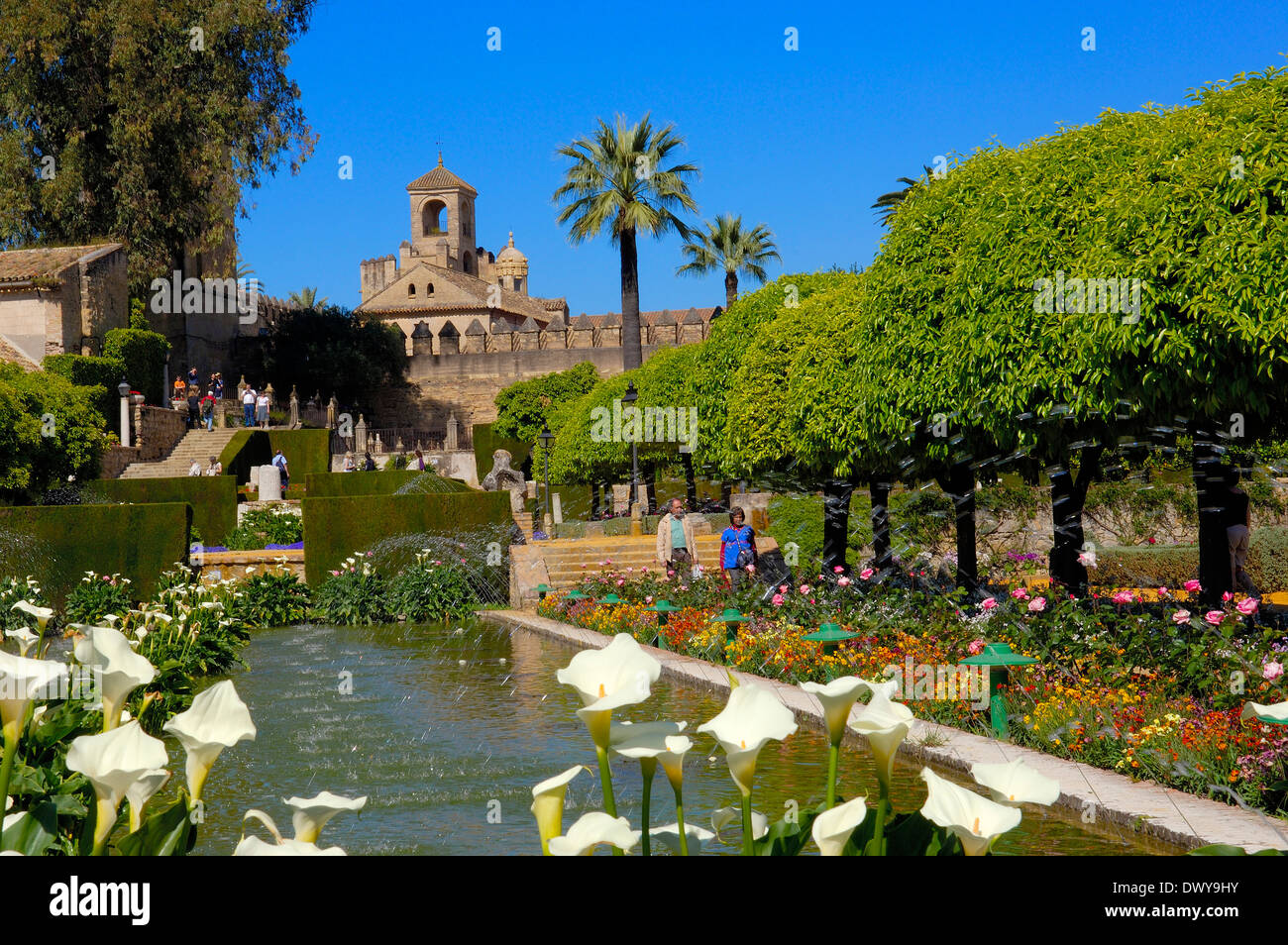 Alcazar de los Reyes Cristianos, Cordoba Stock Photo - Alamy