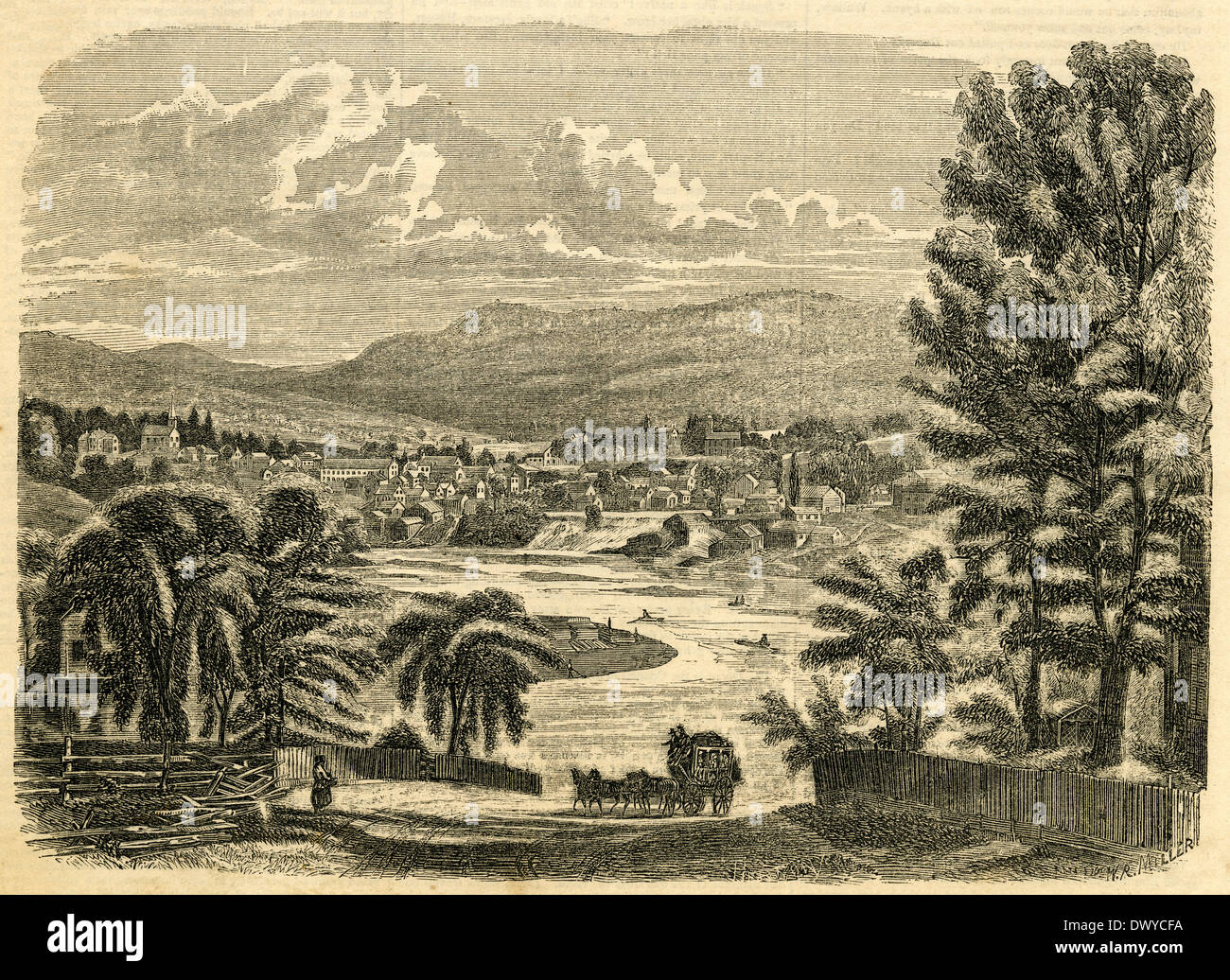 La chute river ticonderoga hires stock photography and images Alamy