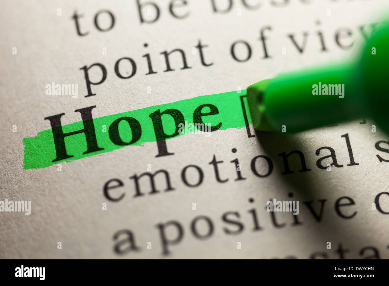 Definition Of The Word Hope