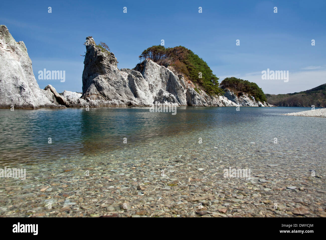 Jodogahama Beach (Pure Land Beach), Sanriku Coast, Miyako, Iwate  Prefecture, Japan Stock Photo - Alamy