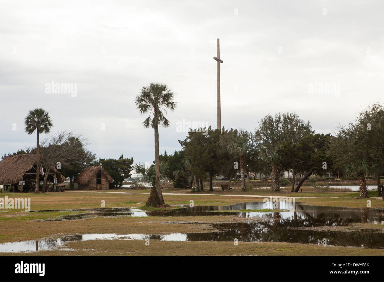 St. Augustine Fountain of Youth Archaeological Park is pictured in
