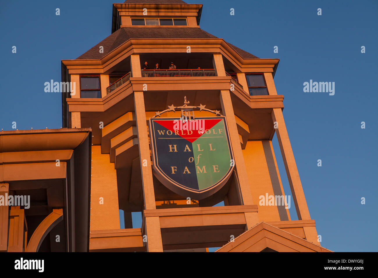 The Sun Sets On The World Golf Hall Of Fame In St Augustine Florida