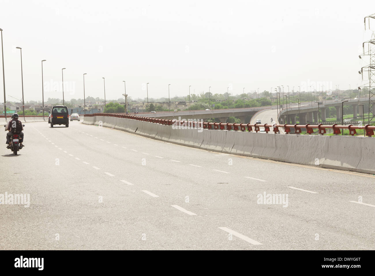 Indian freeway flyover Stock Photo
