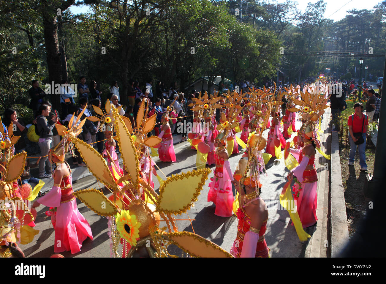 Flower Festival In Baguio Cagayan Philippines, the Panag Benga