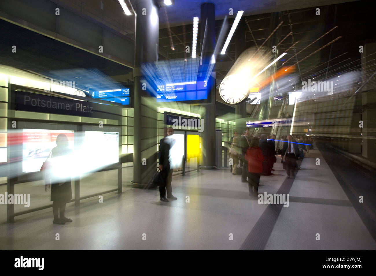 Potsdamer Platz station Stock Photo - Alamy