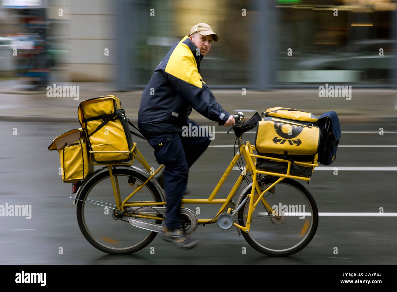 letter carriers Stock Photo Alamy