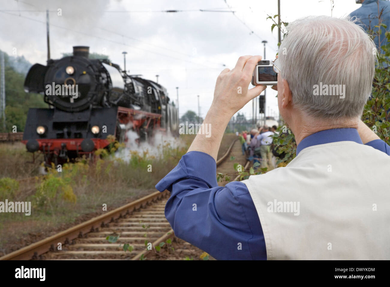 steam Locomotive Stock Photo