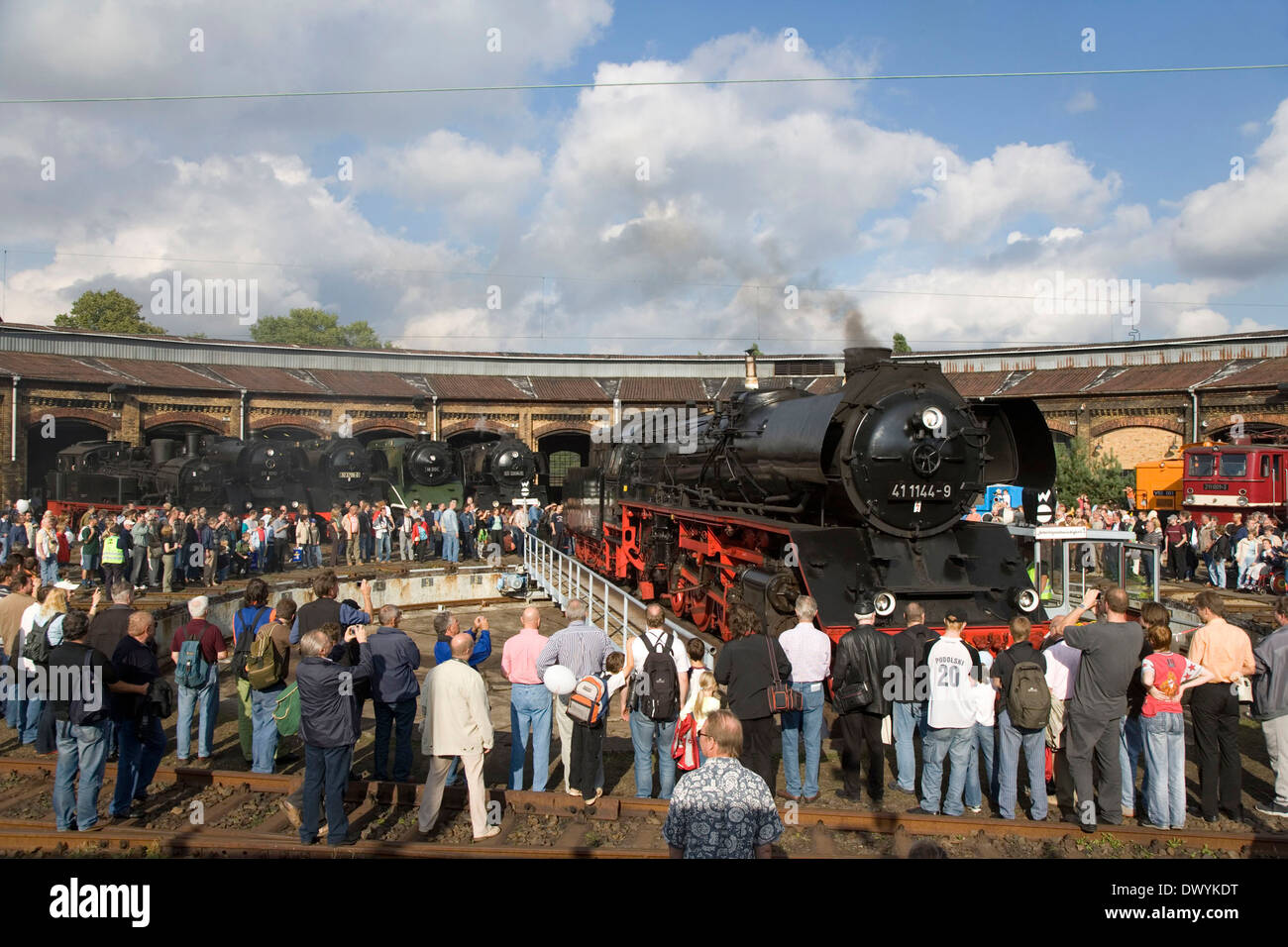 steam Locomotive Stock Photo