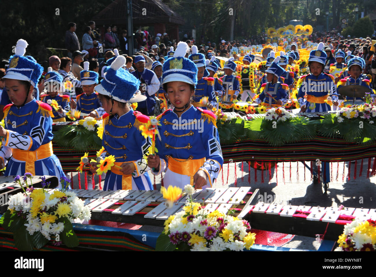 Flower Festival In Baguio Cagayan Philippines, the Panag Benga