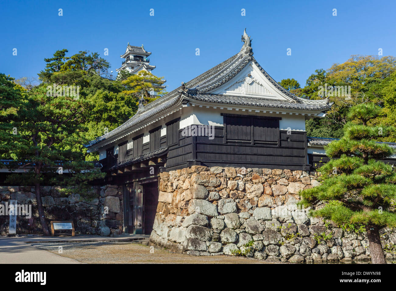 Kochi Castle Kochi Kochi Prefecture Japan Stock Photo Alamy