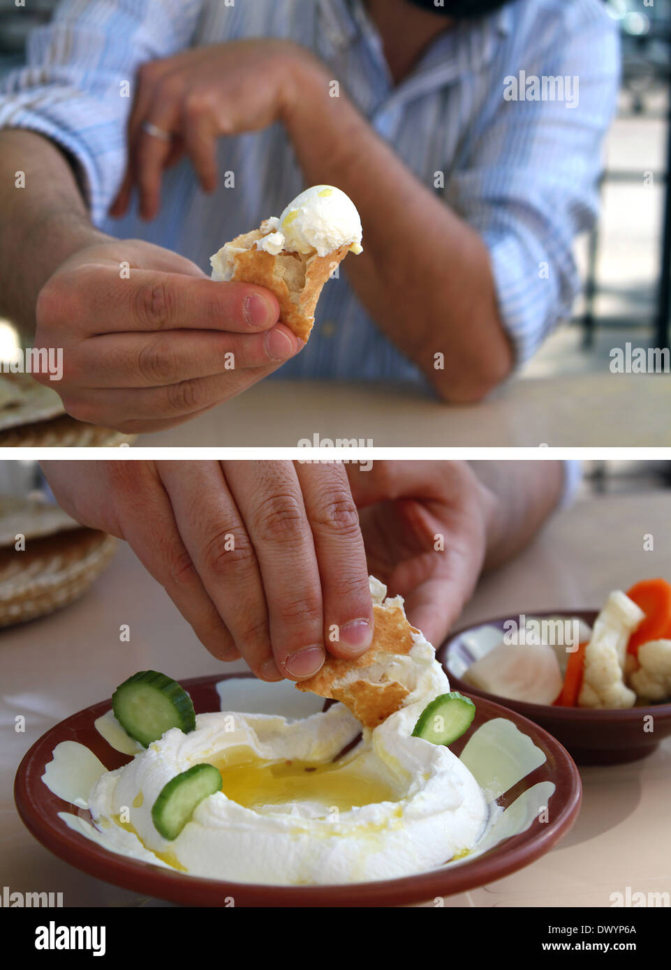 Labneh cucumber hi-res stock photography and images - Alamy