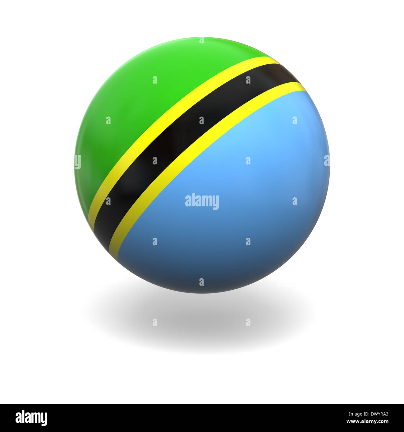 National flag of tanzania hi-res stock photography and images - Alamy