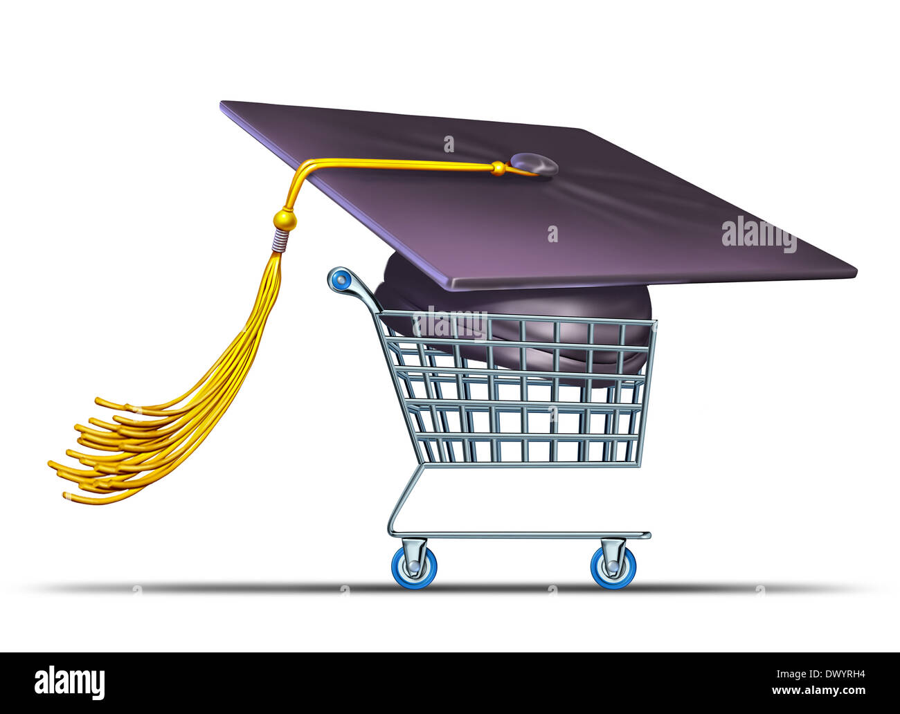 College And University Shopping concept 
