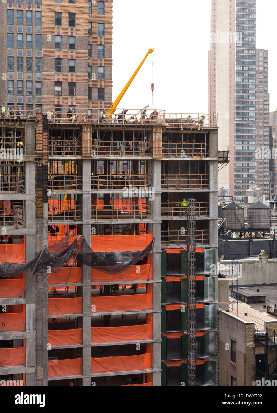 High rise construction new york city hi-res stock photography and images -  Alamy