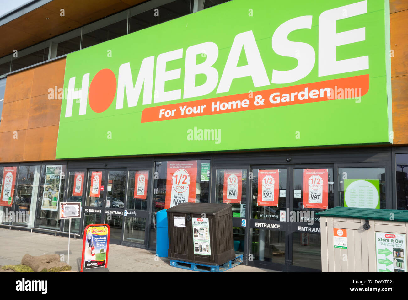 Homebase store sign hires stock photography and images Alamy