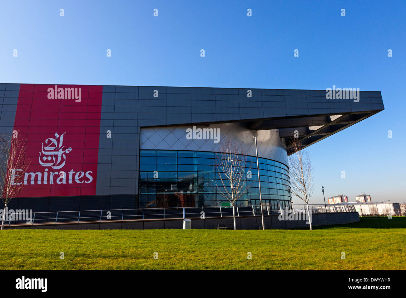 Exterior of the Sir Chris Hoy Velodrome, Glasgow, Scotland, UK, used for cycle racing and other sports Stock Photo