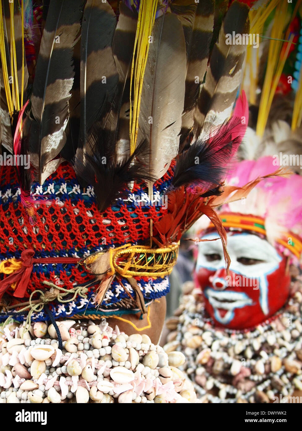 Papua New Guinea, Tribe, Mt Hagen Stock Photo