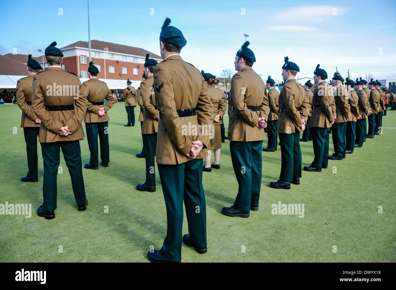 Parade Rest Army on parade hi-res stock photography and images - Alamy