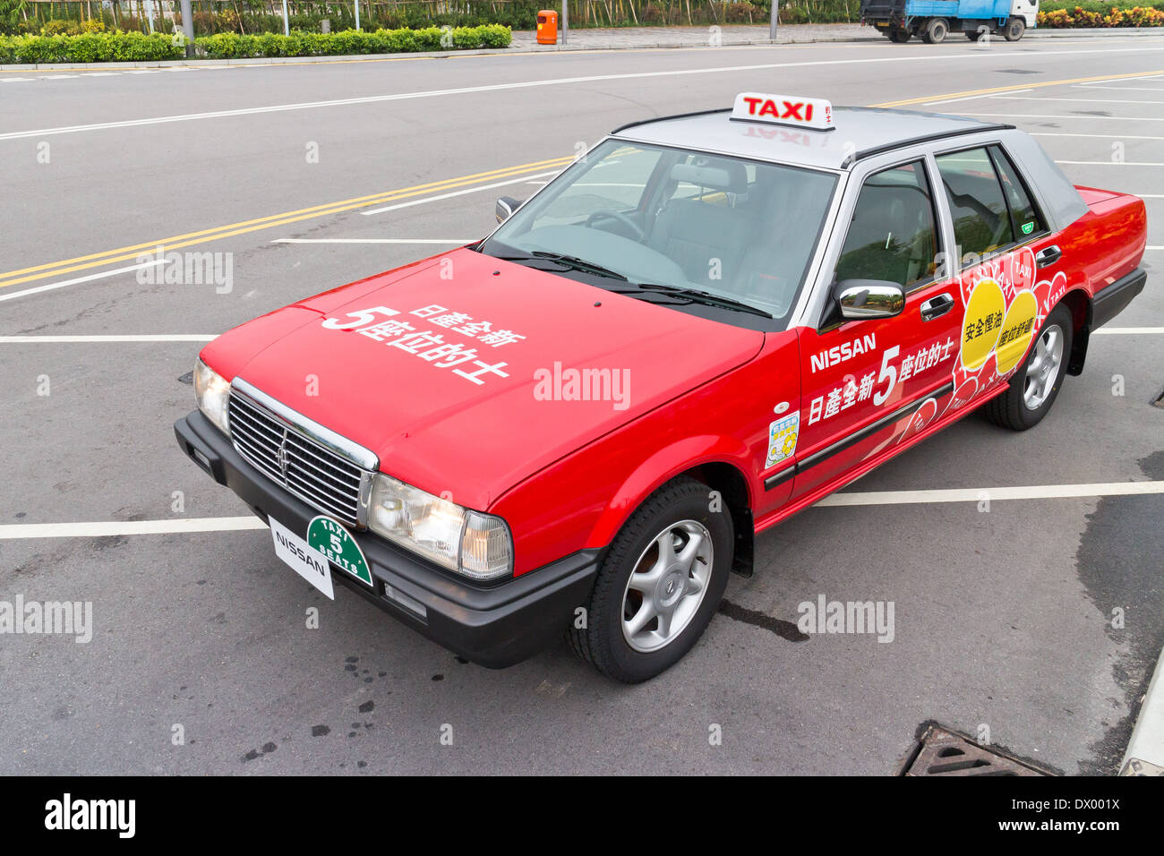 Nissan Taxi 2013 Model in Hong Kong Market Stock Photo - Alamy