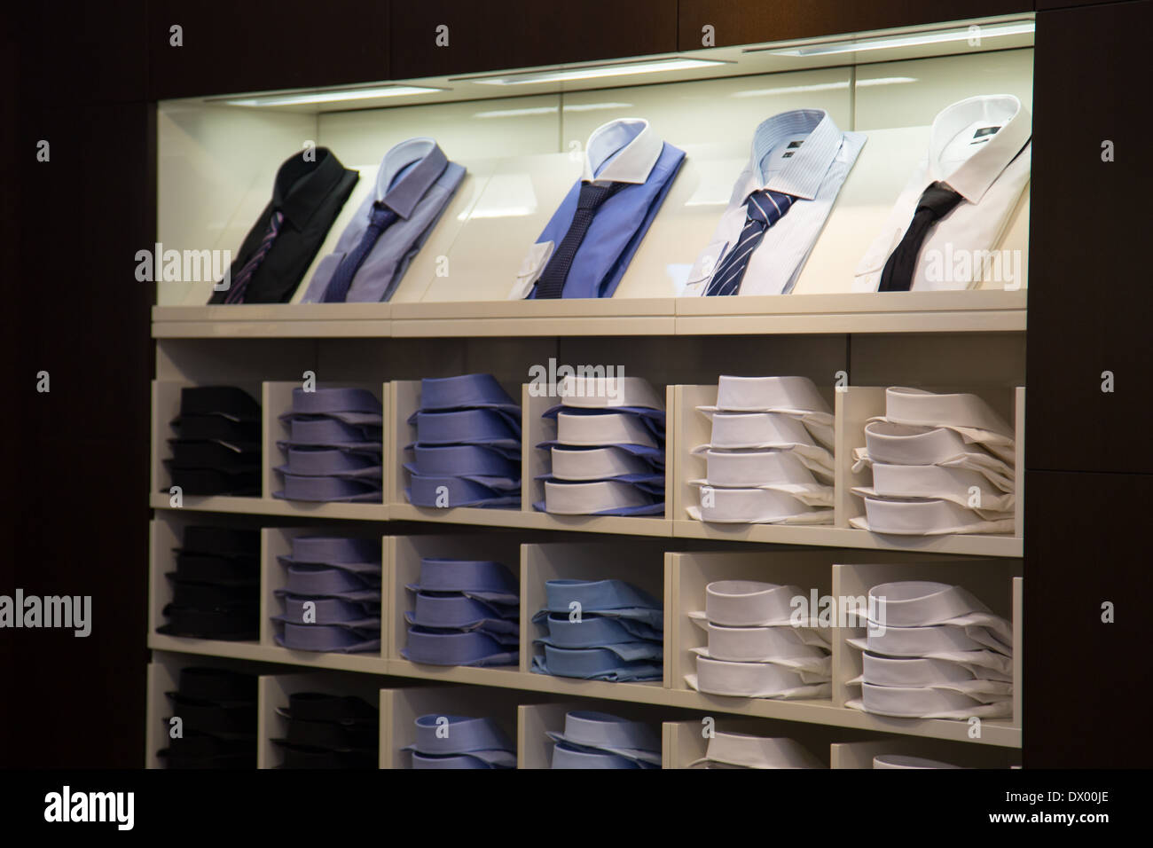 Row of shirts hi-res stock photography and images - Alamy