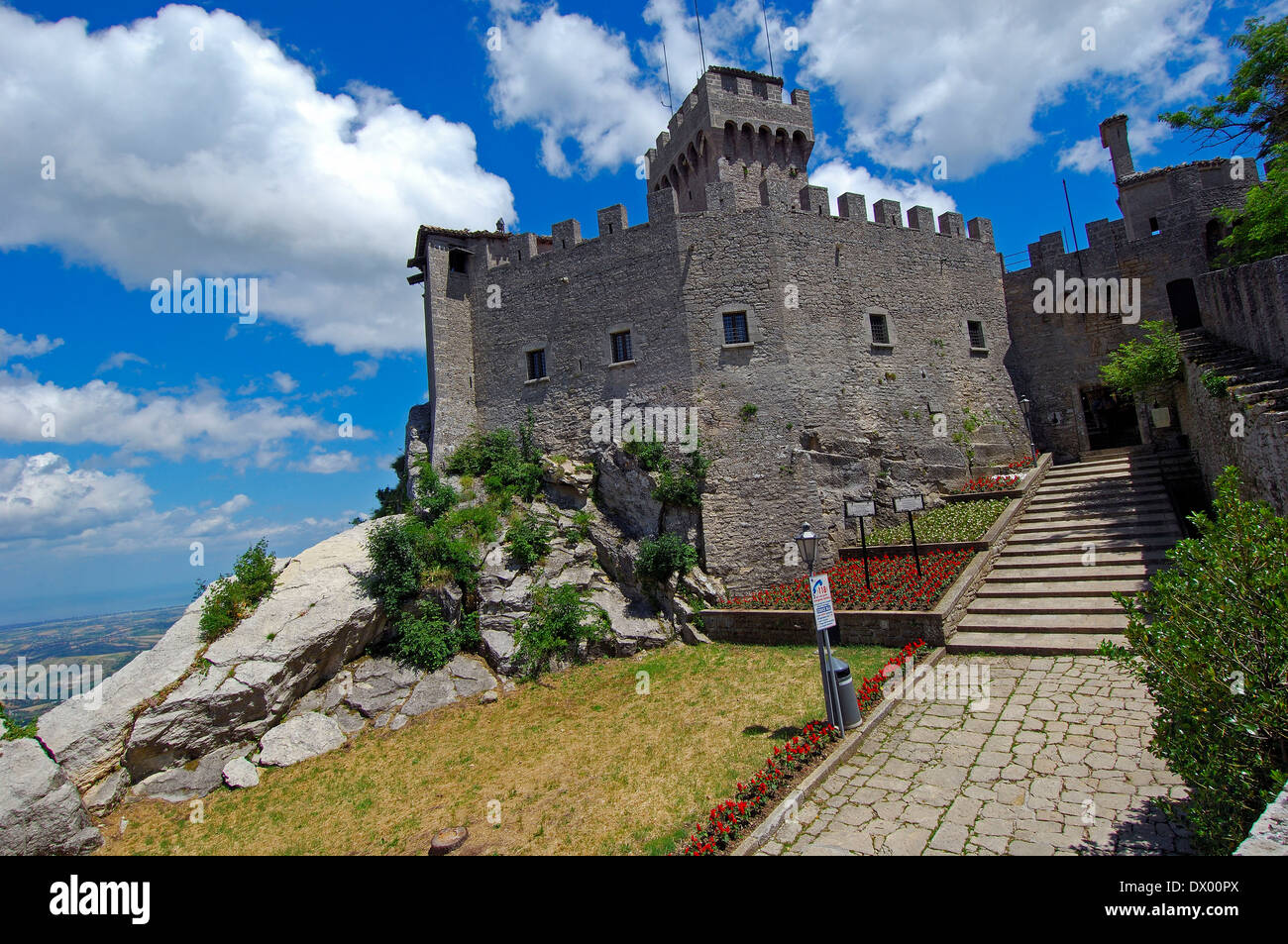 La Rocca o Guaita, San Marino Stock Photo Alamy