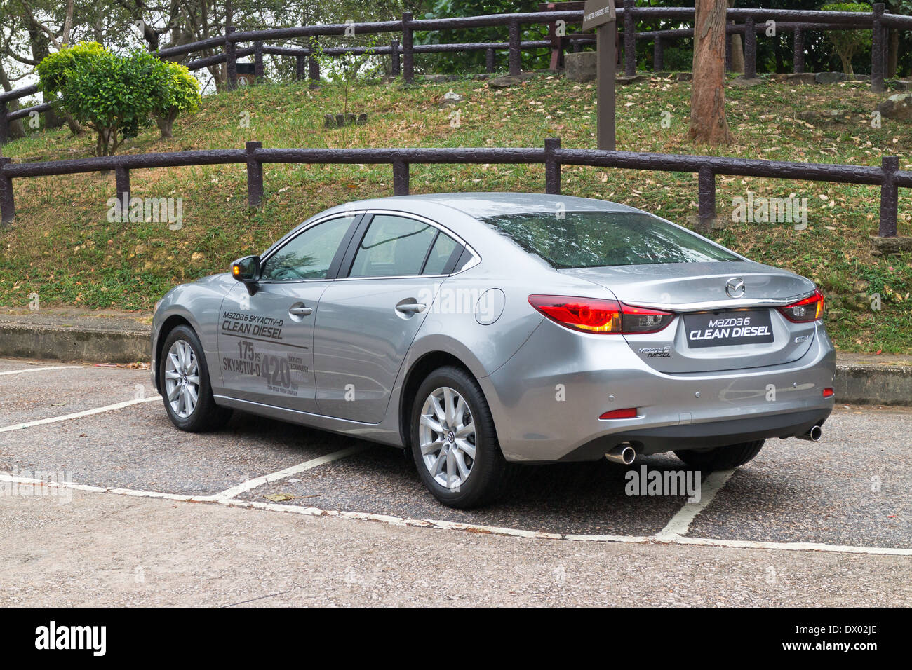 Onzuiver Ordelijk slang Mazda 6 Clean Diesel 2013 Model, the high power sedan in japan company  Stock Photo - Alamy