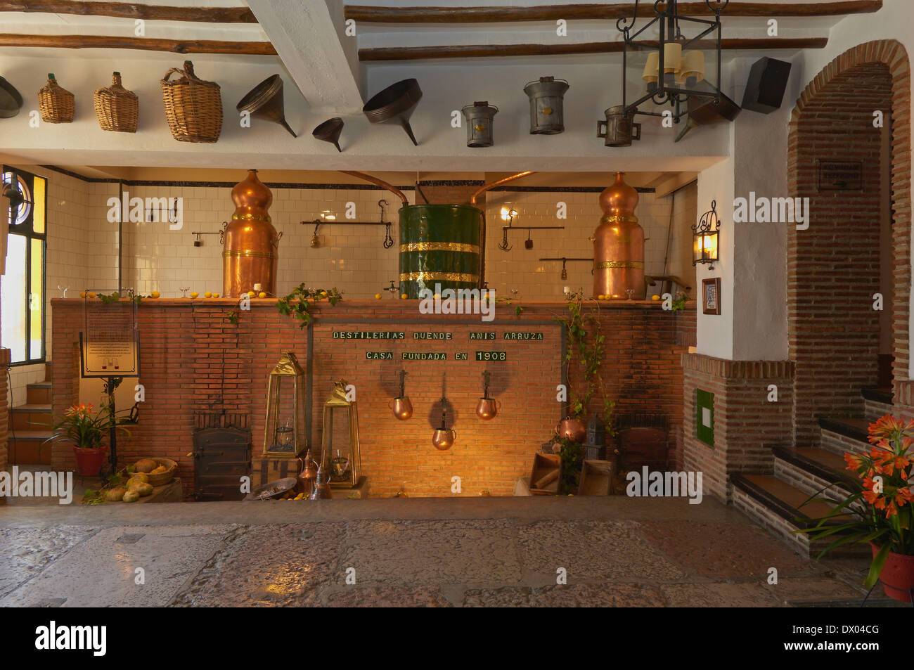 Museo del Anis de Rute, Rute Stock Photo