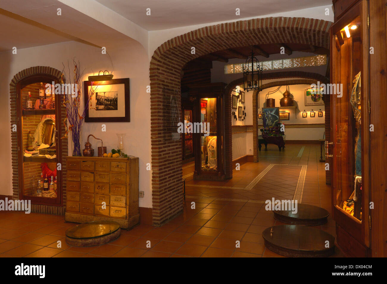 Museo del Anis de Rute, Rute Stock Photo