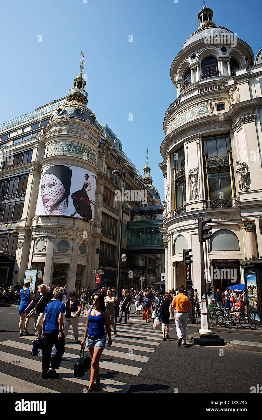 Paris department store hires stock photography and images Alamy